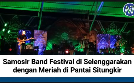 Samosir Band Festival di Selenggarakan dengan Meriah di Pantai Situngkir