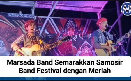 Marsada Band Semarakkan Samosir Band Festival dengan Meriah
