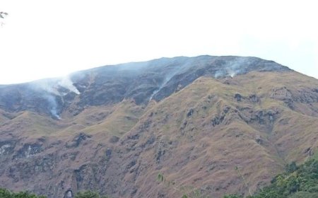 Pendaki Asal Brasil Jatuh di Gunung Rinjani: Nyangkut di Tebing Sedalam 500 Meter