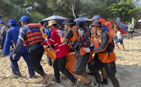 Terseret Arus di Pantai Watu Kodok, Gunungkidul, Seorang Remaja Ditemukan Tewas