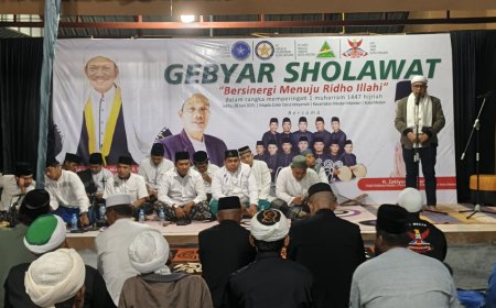Peringati 1 Muharram, PC Majelis Mursyidin Medan Gelar Gebyar Sholawat Bersinergi Menuju Ridho Ilahi