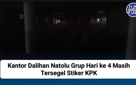 Kantor Dalihan Natolu Grup Hari ke 4 Masih Tersegel Stiker KPK