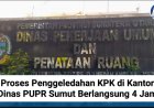 Proses Penggeledahan KPK di Kantor Dinas PUPR Sumut Berlangsung 4 Jam