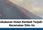 Kebakaran Hutan Kembali Terjadi di Kecamatan Sitio-tio