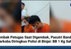 Tembak Petugas Saat Digerebek, Pasutri Bandar Narkoba Diringkus Polisi di Binjai: BB 1 Kg Sabu