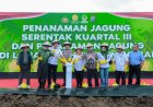 Tanam Jagung Serentak, Polda Sumut Targetkan Panen 24 Ribu Ton untuk Swasembada Pangan