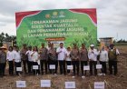 Polrestabes Medan Tanam Jagung Serentak Kuartal III di Sunggal