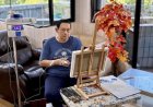Sakit dan Jalani Perawatan di RSPAD, SBY Masih Melukis meski Tangan Diinfus