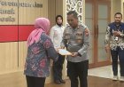 Kapolres Padangsidimpuan Terima Penghargaan dari Menteri PPPA