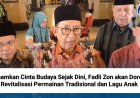 Tanamkan Cinta Budaya Sejak Dini, Fadli Zon akan Dorong Revitalisasi Permainan Tradisional dan Lagu Anak