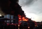 Pabrik Pengolahan Minyak di Medan Terbakar: Api Belum Berhasil Dipadamkan