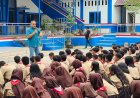 Ketua Umum JMSI Motivasi Siswa SMPN 1 Padangsidimpuan, Tanya Siapa yang Mau Jadi Astronot