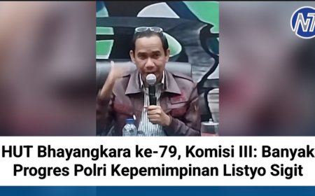 HUT Bhayangkara ke-79, Komisi III: Banyak Progres Polri Kepemimpinan Listyo Sigit