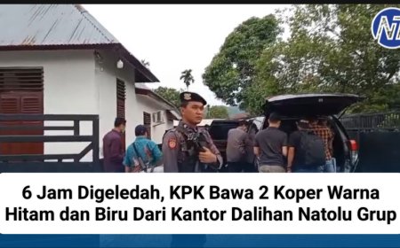 6 Jam Digeledah, KPK Bawa 2 Koper Warna Hitam dan Biru Dari Kantor Dalihan Natolu Grup
