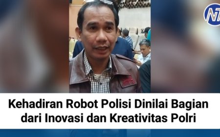 Kehadiran Robot Polisi Dinilai Bagian dari Inovasi dan Kreativitas Polri