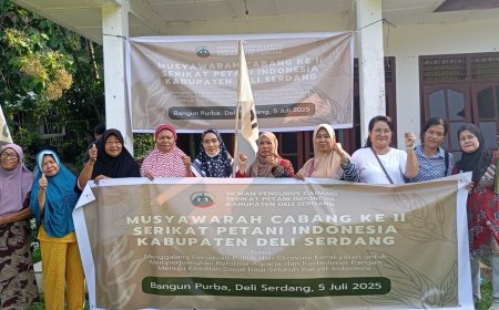Hermayanto Saragih Terpilih Pimpin SPI Deliserdang: Dorong Reforma Agraria dan Koperasi Petani