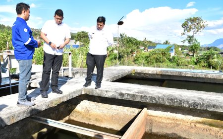 Gubsu Bobby Nasution Sidak PDAM Samosir Gegara Air Sering Mati di Pangururan