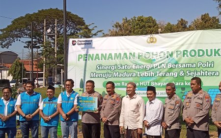 PLN UID Jatim dan Polres Pamekasan Bergerak untuk Rakyat Lewat Kegiatan Sosial