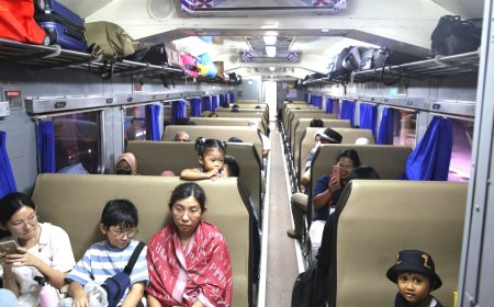 Tumbuh 8 Persen, KAI Sumut Layani 1,32 Juta Penumpang pada Semester I 2025