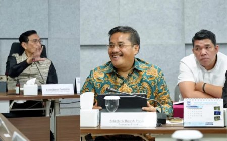 Pascadilantik Penuh Kontroversi, Sekda Sumut Togap Simangunsong Rapat Perdana soal Danau Toba bersama Luhut Binsar Panjaitan