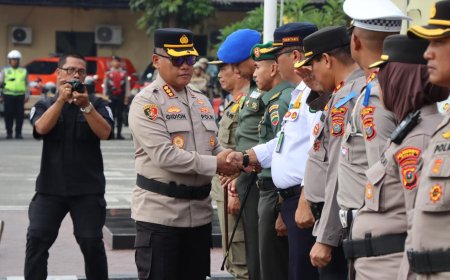 Kapolrestabes Medan Pimpin Gelar Pasukan Operasi Patuh Toba 2025: Fokus Utama Kepatuhan terhadap Lalu Lintas