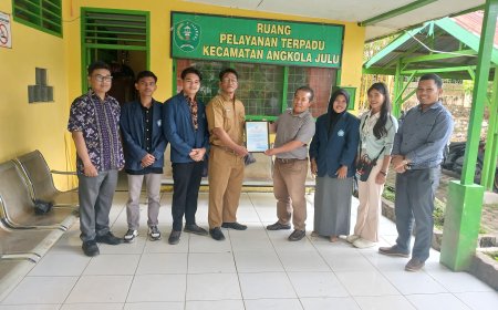 Mahasiswa FISIP UGN Padangsidimpuan Tuntaskan Praktikum di 4 Kecamatan