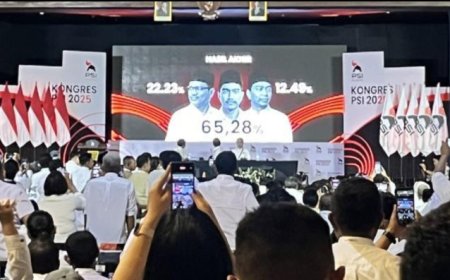 Kaesang Pangarep Sah Terpilih Lagi Jadi Ketua Umum PSI, Teriakan Yel-Yel Gajah
