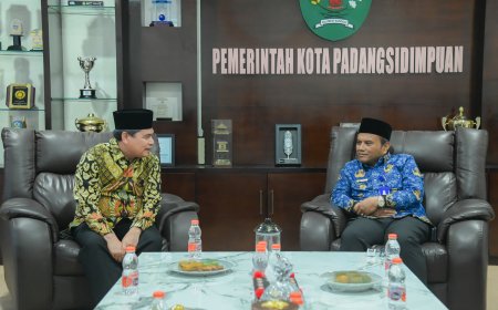 Walikota Padangsidimpuan dan Rektor UIN Syahada Bahas Strategi Akademik