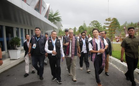 Lakukan Uji Faktual, Validator UNESCO Global Geopark Kunjungi Situs-situs Geologi Kaldera Toba