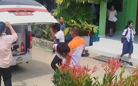 Ratusan Pelajar SMPN 8 Kupang Sakit Perut Massal, Polisi Lakukan Penyelidikan