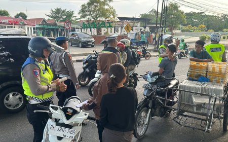 Operasi Patuh Toba-2025, Polres Binjai Tindak 517 Pelanggaran