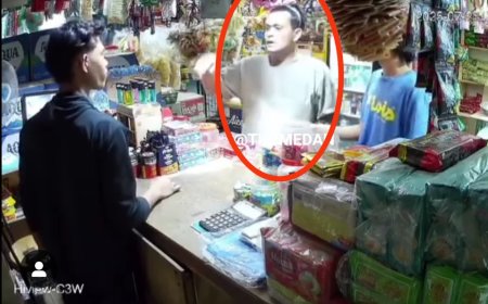Viral Pria Ngaku Anak Kasat Narkoba Polrestabes Medan Palak Pedagang: Minta Rokok Tunjukan Pistol