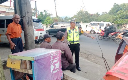 Kasat Lantas Polres Padangsidimpuan AKP Jonni Silalahi : Patroli Rutin Bertujuan Untuk Jaga Kelancaran Arus Lalu Lintas