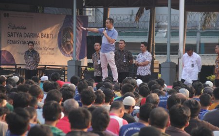 Kalapas Cipinang Sapa Ribuan Warga Binaan, Sosialisasikan Program Pembinaan, Zero Halinar, serta Hak dan Kewajiban