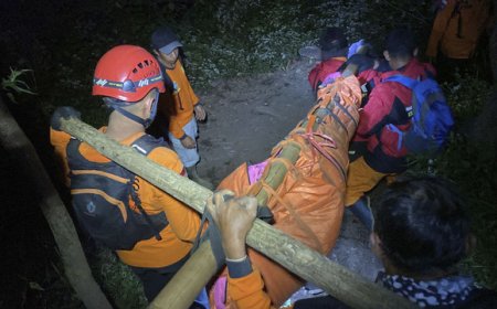 Pendaki Asal Sukabumi Tewas di Gunung Slamet