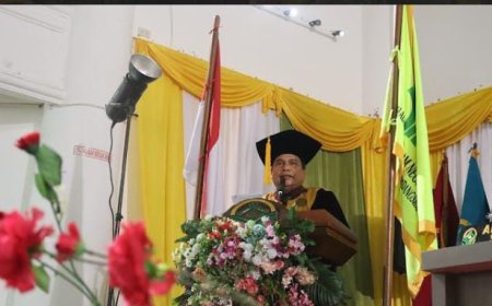500 Orang Wisuda, Rektor UIN Syahada Padangsidimpuan: Kita Ingin Para Lulusan Menjadi Solusi