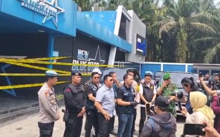 Diskotek Bluestar di Police Line Polda Sumut, Diduga Sarang Narkoba