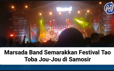 Marsada Band Semarakkan Festival Tao Toba Jou-Jou di Samosir