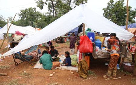 Pengungsi Kamboja Meningkat Jadi 134.707 Orang hingga Bentrok Hari Kelima di Perbatasan Kamboja-Thailand