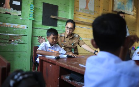 Atap dan Lantai Kayu SD di Kampung Nelayan Mulai Keropos, Rico Waas Beri Perhatian Khusus