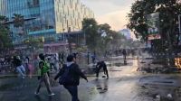 Bentrokan Mahasiswa dan Polisi di DPRD Sumut, 39 Orang Ditangkap