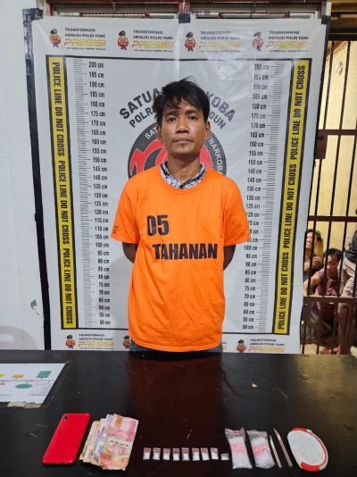Satresnarkoba Polres Simalungun Bekuk Bandar Sabu 2,72 Gram, Bongkar Jaringan hingga Tanjung Balai