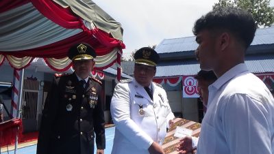 Narapida Lapas Kelas III Pangururan Samosir Terima Remisi Umum dan Dasawarsa, Dua Orang Langsung Bebas