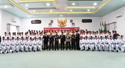 Bupati Iskandar Usman Al-Farlaky dan Kapolres Aceh Timur Hadiri Peringatan Detik-Detik Proklamasi Kemerdekaan RI