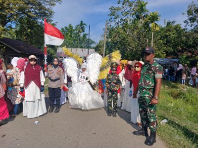 MIN 2 Aceh Timur Sabet Juara 2 Karnaval HUT RI ke-80 di Kecamatan Julok