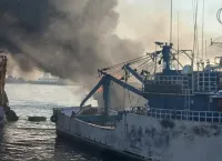 Kapal Nelayan Terbakar di Muara Baru, 16 Unit Damkar Dikerahkan