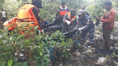 Seorang Nelayan Udang Hanyut Ditemukan Diperairan Kampung Nelayan Indah