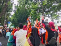 Ratusan Pekerja Buruh Demo di DPRD Sumut, Minta Kenaikan Upah dan Rumah Murah