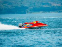 Jonas Andersson dan Shaun Torrente Juarai Sprint Race di F1H2O Grand Prix of Indonesia 2025