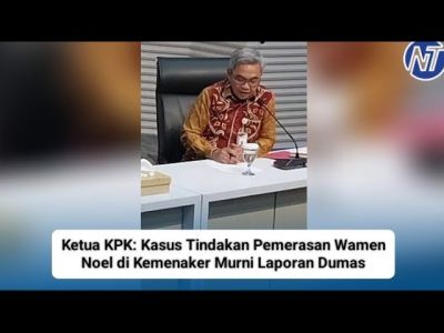 Ketua KPK: Kasus Tindakan Pemerasan Wamen Noel di Kemenaker Murni Laporan Dumas